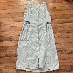 Vintage Christopher & Banks Cream Corduroy Jumper - Medium